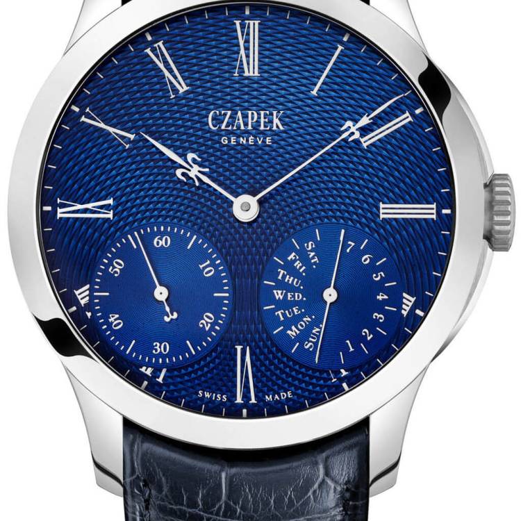 Czapek Watch Quai des Bergues Sapphire Blue L