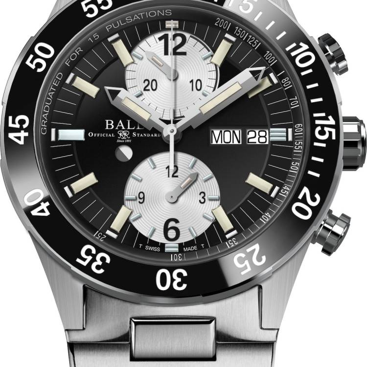 Ball Watch Company Roadmaster Rescue Chronograph Limited Edition - Black