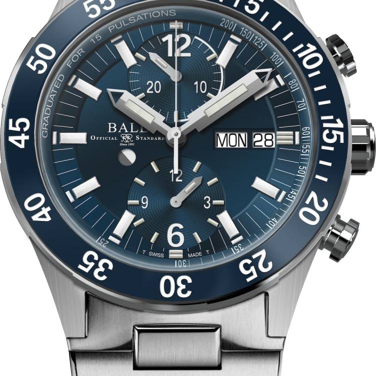 Ball Watch Company Roadmaster Rescue Chronograph Limited Edition - Blue