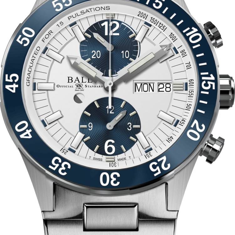 Ball Watch Company Roadmaster Rescue Chronograph Limited Edition - White