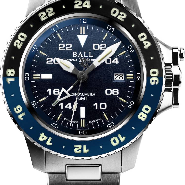Ball Watch Company Engineer Hydrocarbon AeroGMT II Limited Edition - Blue