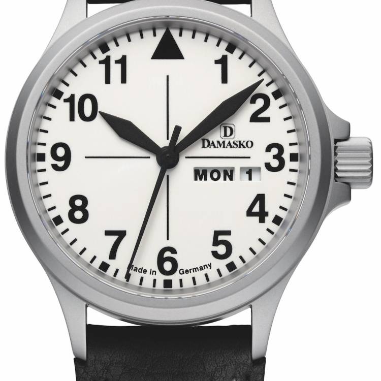 Damasko Watch DK37 Matt Leather Pin