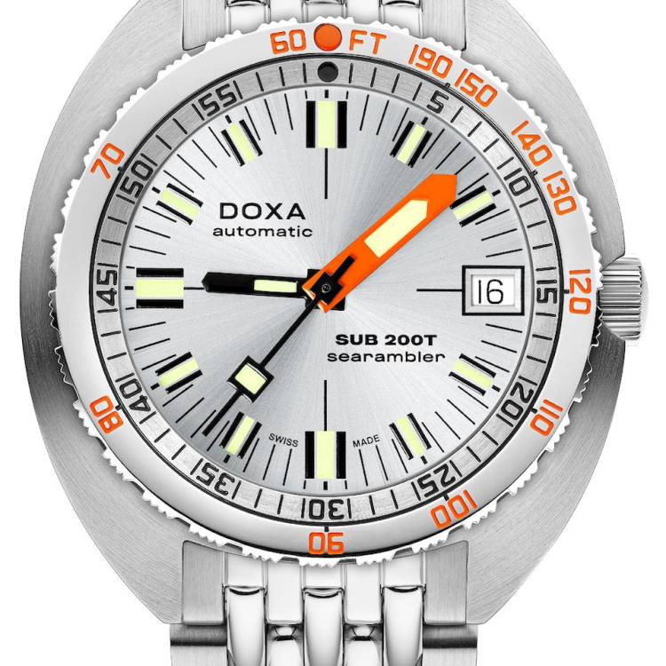 Doxa Watch SUB 200T Searambler Iconic Sunray Bracelet