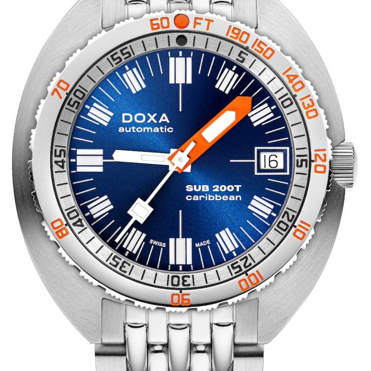 Doxa Watch SUB 200T Caribbean Sunray Bracelet