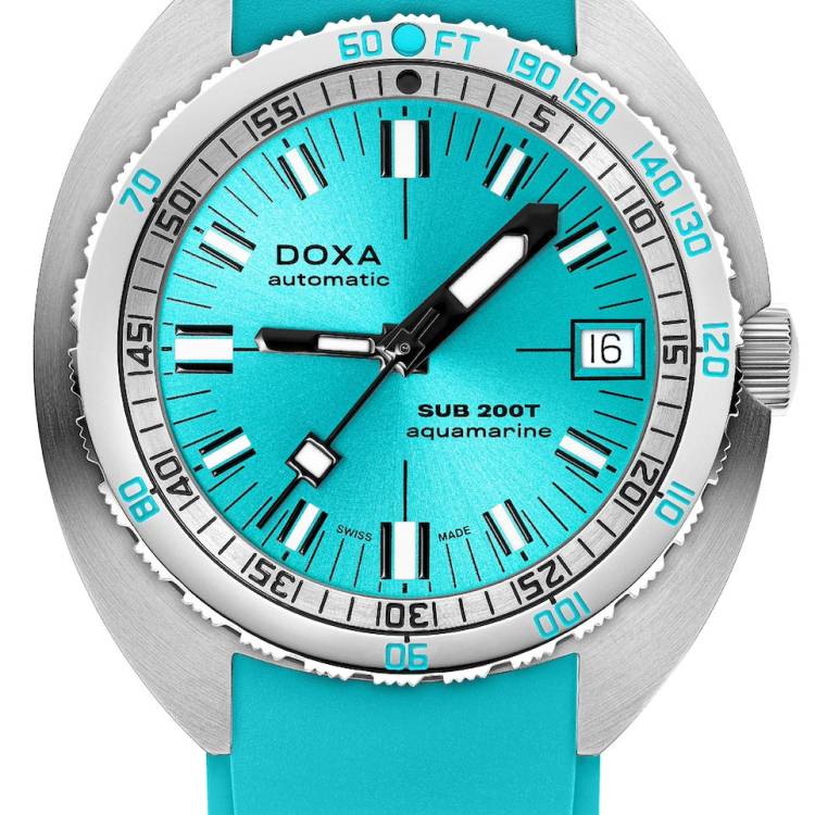 Doxa Watch SUB 200T Aquamarine Sunray