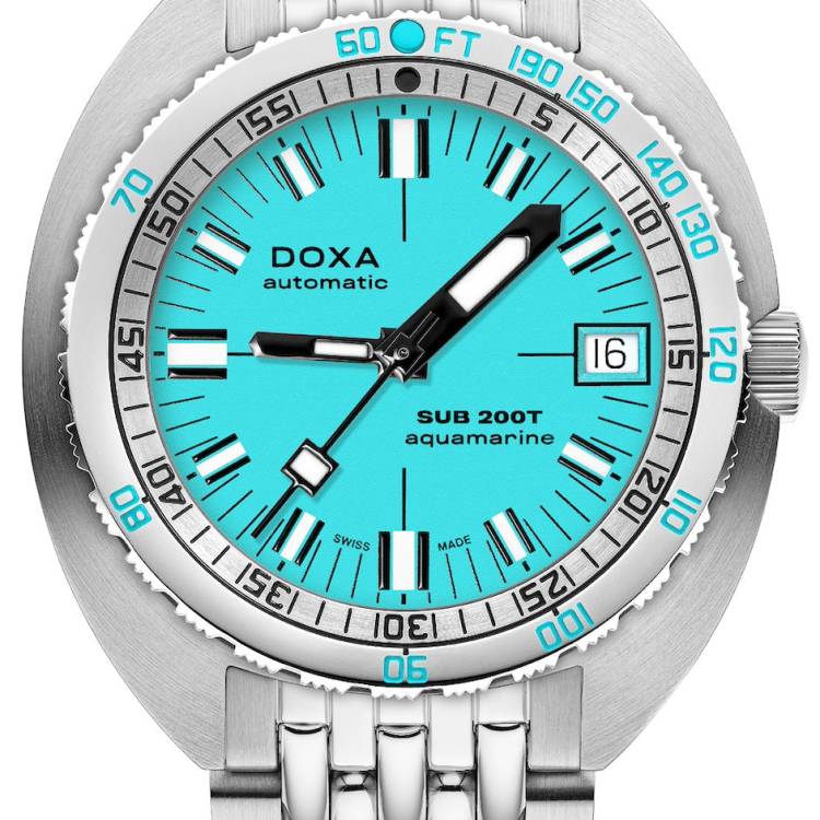 Doxa Watch SUB 200T Aquamarine Iconic Bracelet