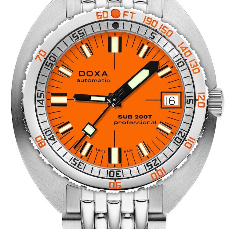 Doxa Watch SUB 200T Professional Iconic Bracelet