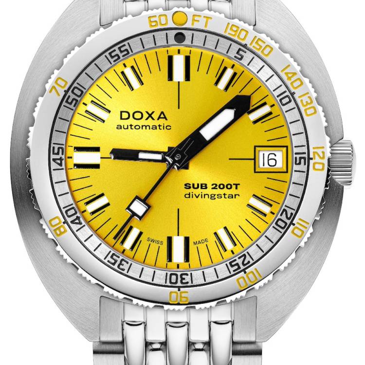 Doxa Watch SUB 200T Divingstar Sunray Bracelet