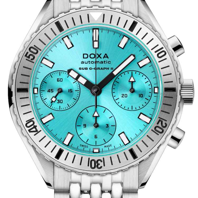 Doxa Watch Sub 200 C-Graph II Aquamarine Bracelet