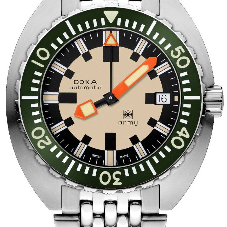 Doxa Watch Dive Army Bracelet