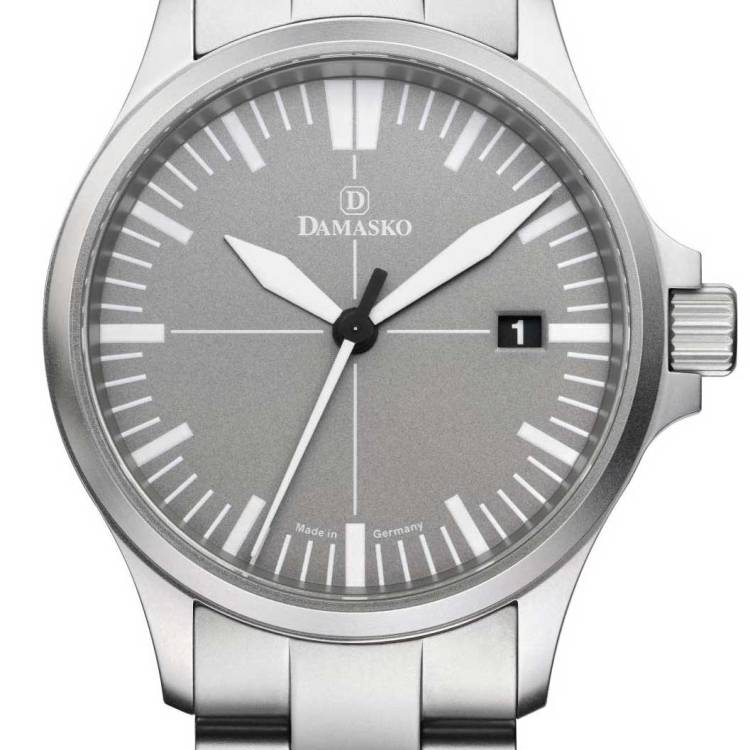 Damasko Watch DS30 Grey Bracelet - Grey