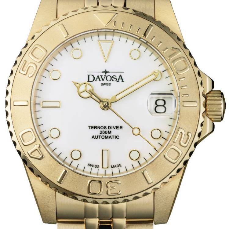 Davosa Watch Ternos Medium Automatic - White