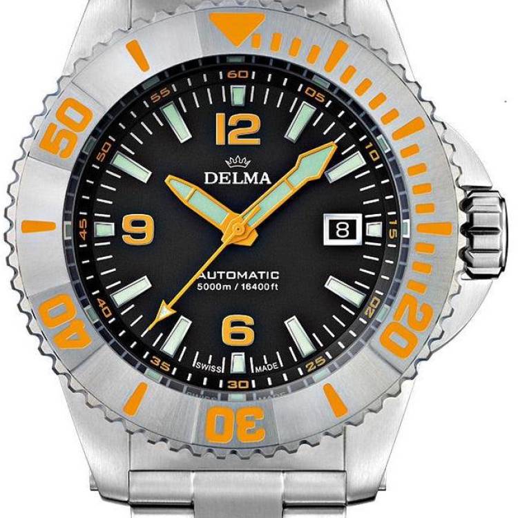 Delma Watch Blue Shark IV Black Limited Edition