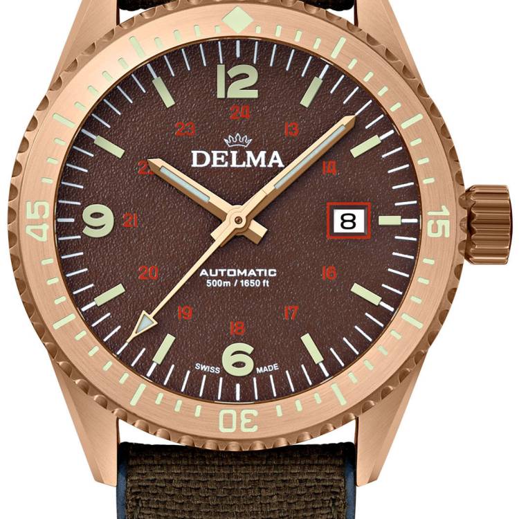 Delma Watch Cayman Field Bronze Brown - Brown