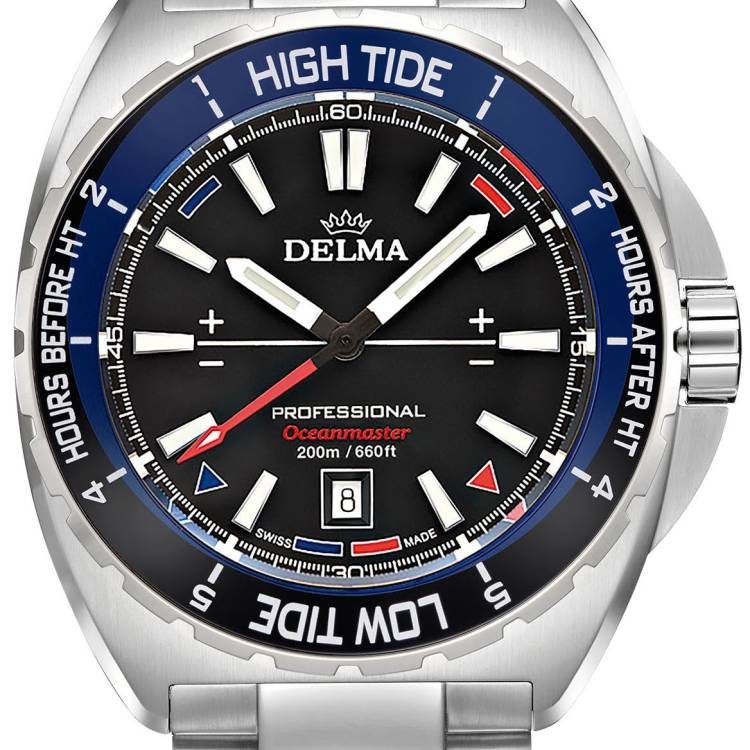 Delma Watch Oceanmaster Tide - Black