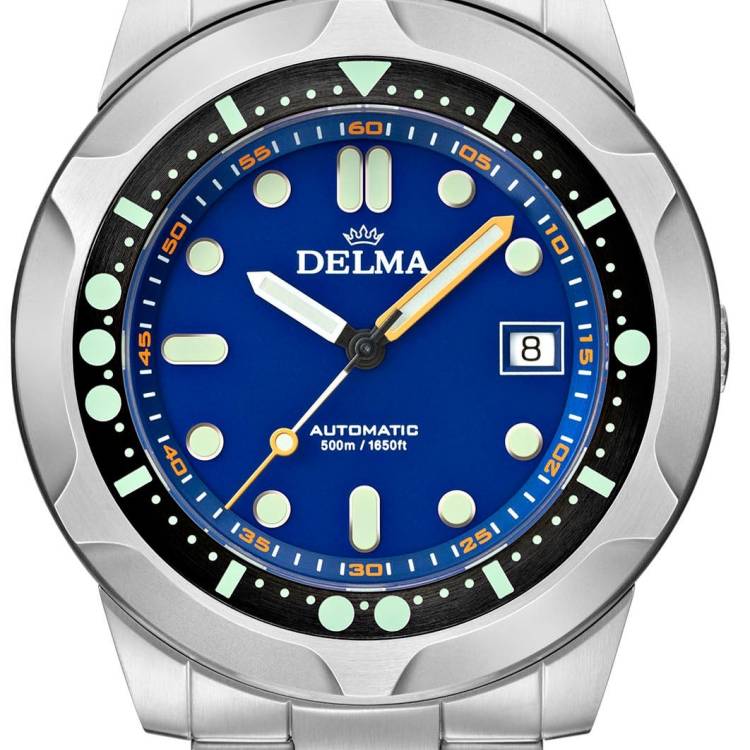 Delma Watch Quattro Blue Limited Edition - Blue