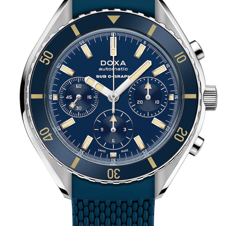 Doxa Watch SUB 200 C-Graph Caribbean Rubber
