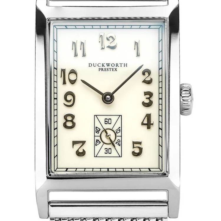 Duckworth Prestex Watch Centenary Crean Mesh Bracelet