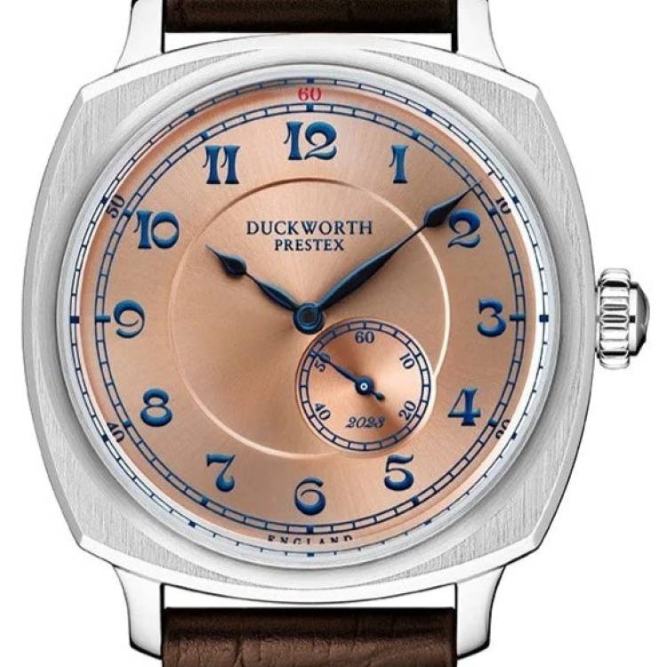 Duckworth Prestex Watch Coronation 2023 Salmon Pink Limited Edition