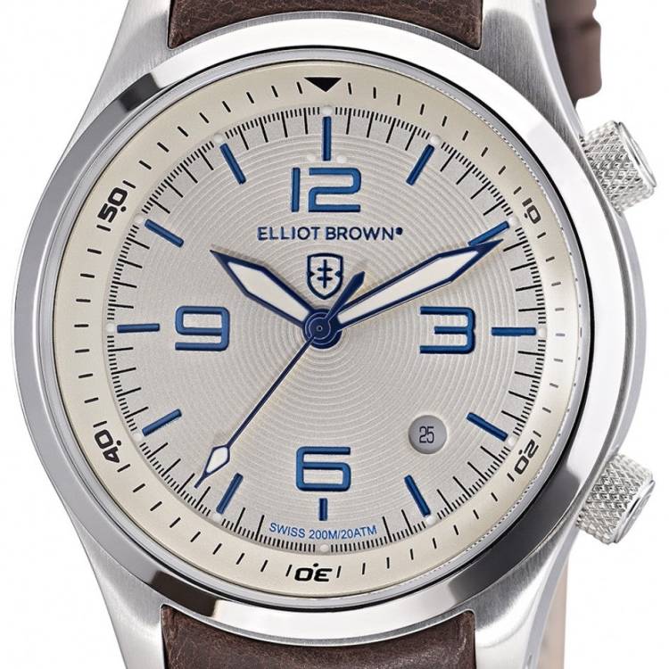 Elliot Brown Watch Canford Quartz - Silver