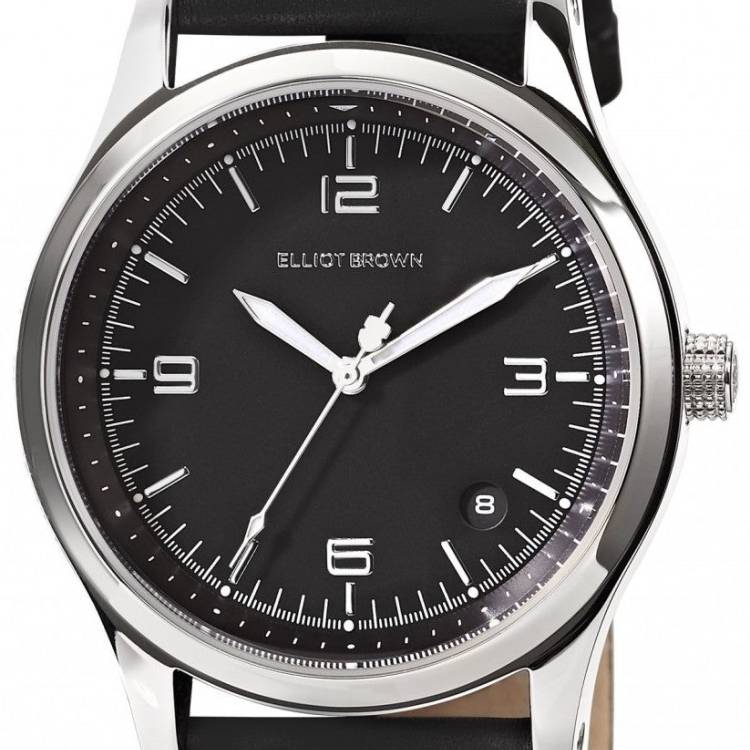 Elliot Brown Watch Kimmeridge Ladies - Black