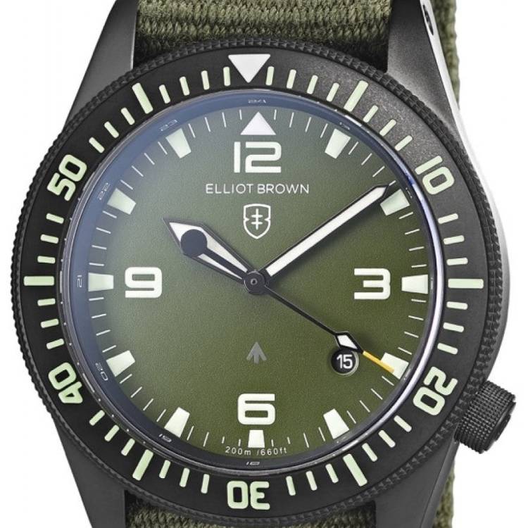Elliot Brown Watch Holton Professional - Green