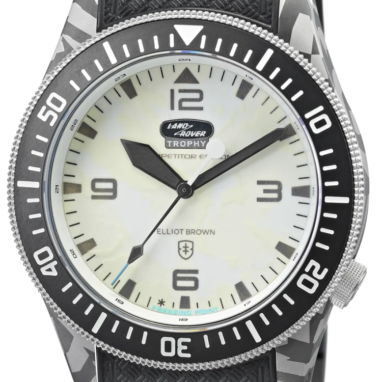 Elliot Brown Watch Holton Land Rover x Elliot Brown Snow Limited Edition