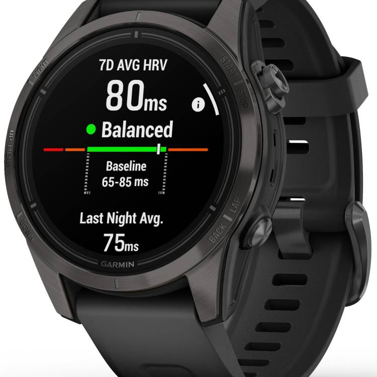 Garmin Watch Epix Pro Gen 2 42mm Sapphire Carbon Grey DLC Titanium Black