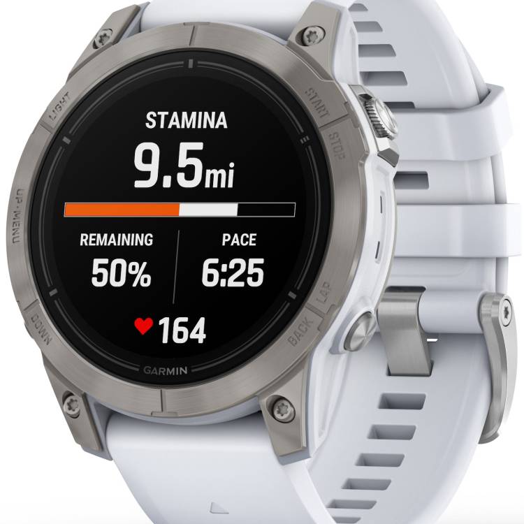 Garmin Watch Epix Pro Gen 2 47mm Sapphire Titanium Whitestone