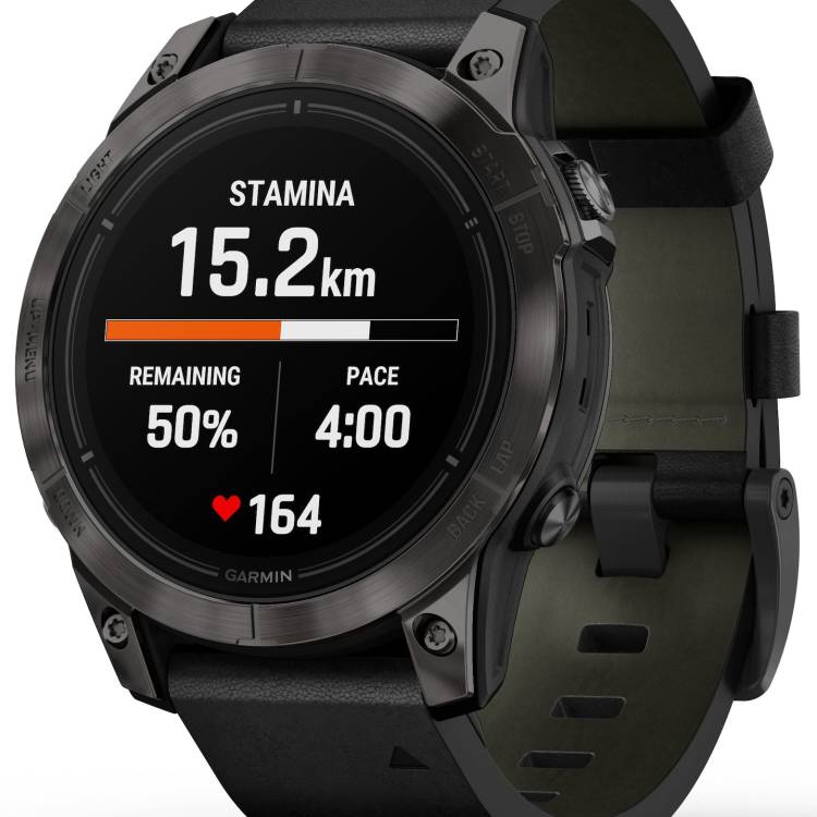 Garmin Watch Epix Pro Gen 2 47mm Sapphire Carbon Grey DLC Titanium Black