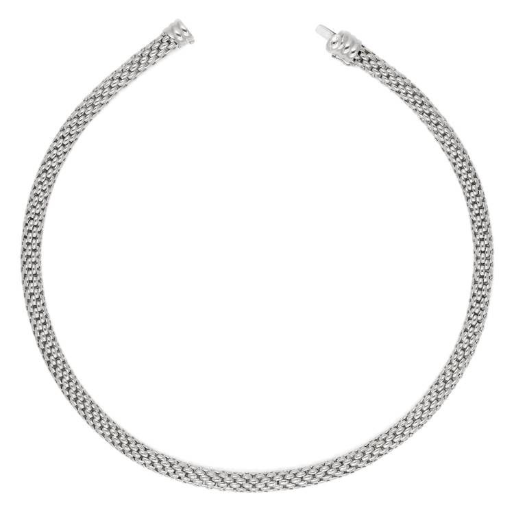 Fope Flex'It Love Nest 18ct White Gold Kaleida Necklace