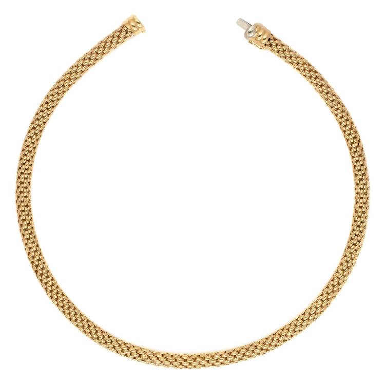 Fope Flex'It Love Nest 18ct Yellow Gold Kaleida Necklace