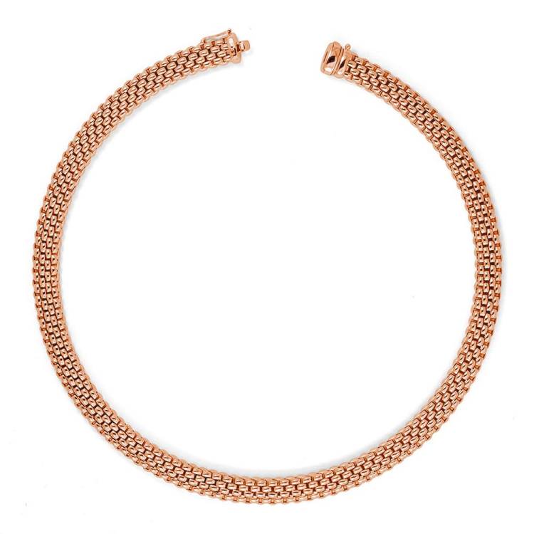 Fope Profili 18ct Rose Gold Necklace