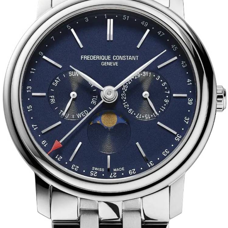 Frederique Constant Watch Classics Index Business Timer