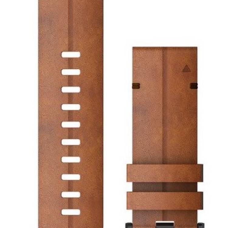Garmin Watch Band QuickFit 26 Chestnut Leather - Brown