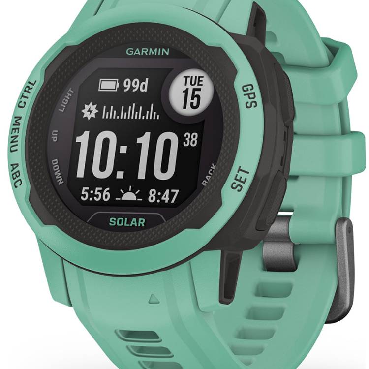 Garmin Watch Instinct 2S Solar GPS Neo Tropic Smartwatch