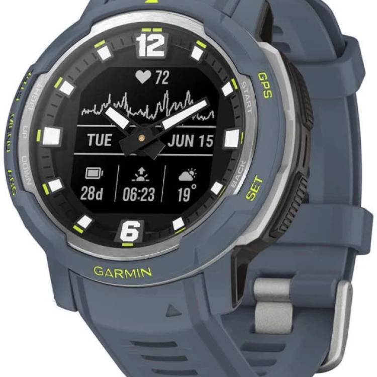 Garmin Watch Instinct Crossover Standard Edition Blue Granite