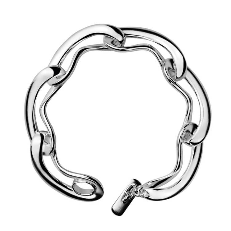 Georg Jensen Infinity Sterling Silver Bracelet - TITLE Silver