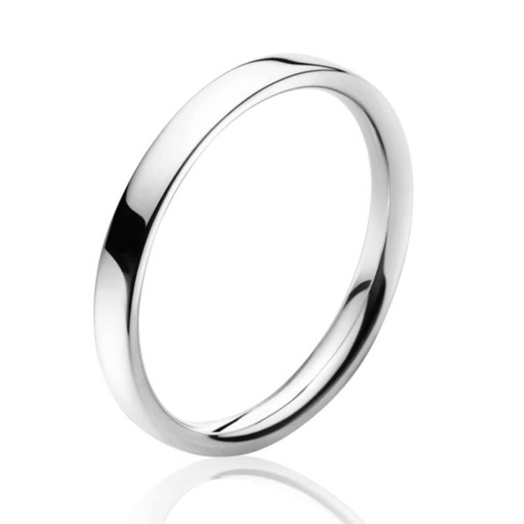 Georg Jensen Magic 18ct White Gold Band Ring - 69