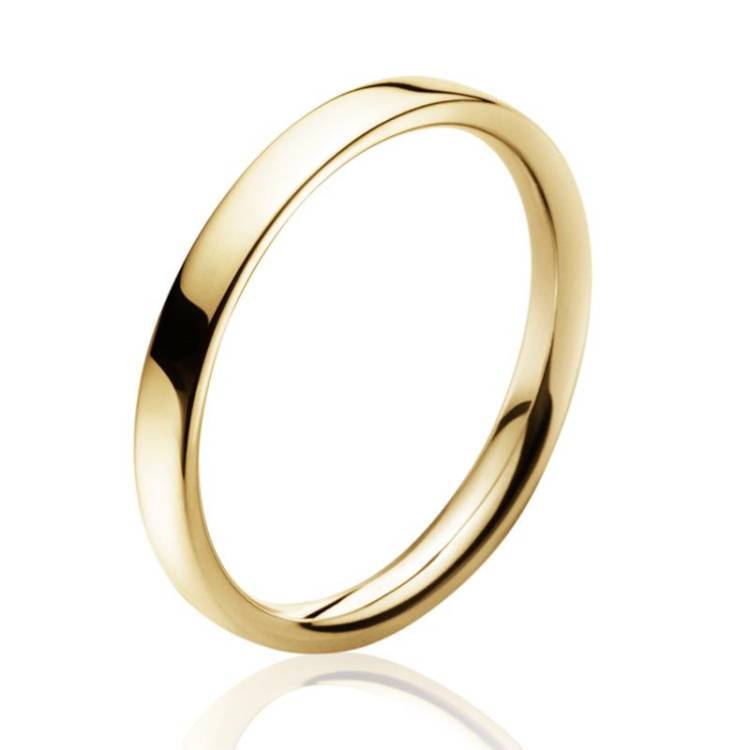 Georg Jensen Magic 18ct Yellow Gold Band Ring - 49