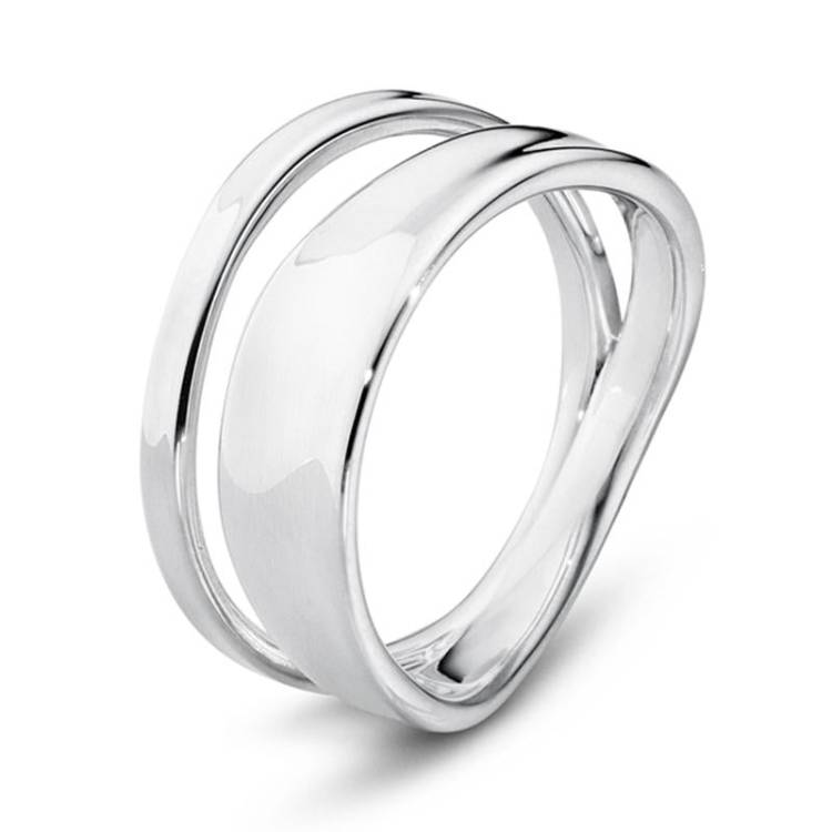 Georg Jensen Marcia Sterling Silver Ring D - 49