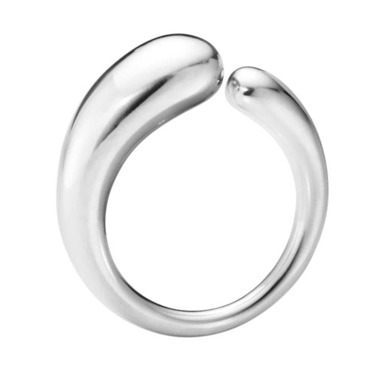 Georg Jensen Mercy Sterling Silver Ring - 60