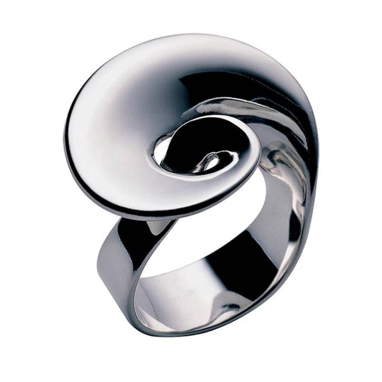 Georg Jensen Mobius Sterling Silver Ring D - 50