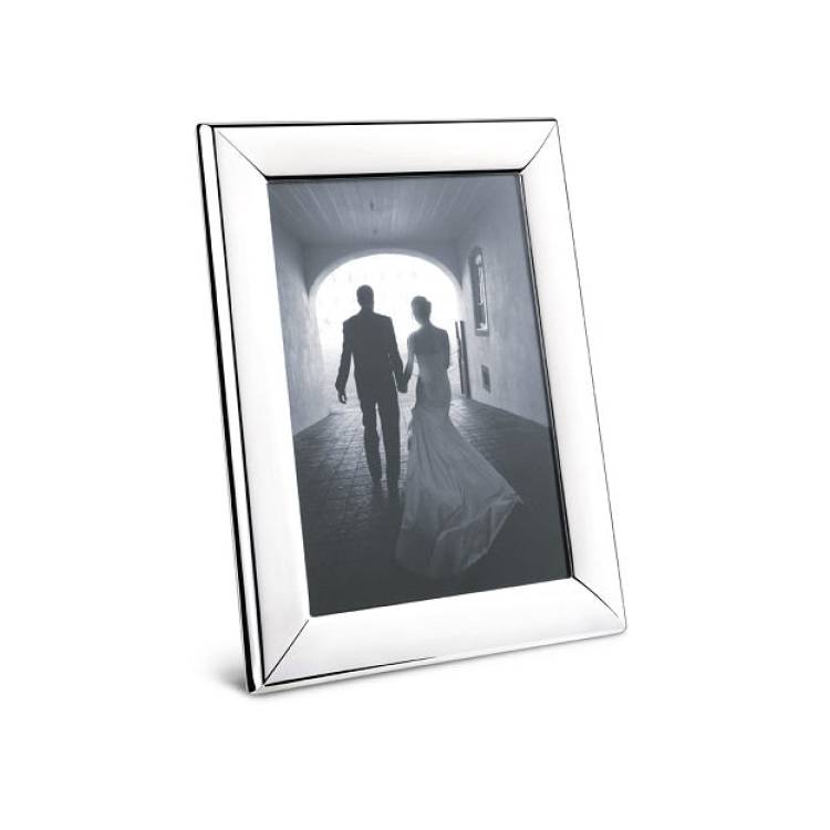 Georg Jensen Modern Stainless Steel Large Picture Frame - Silver