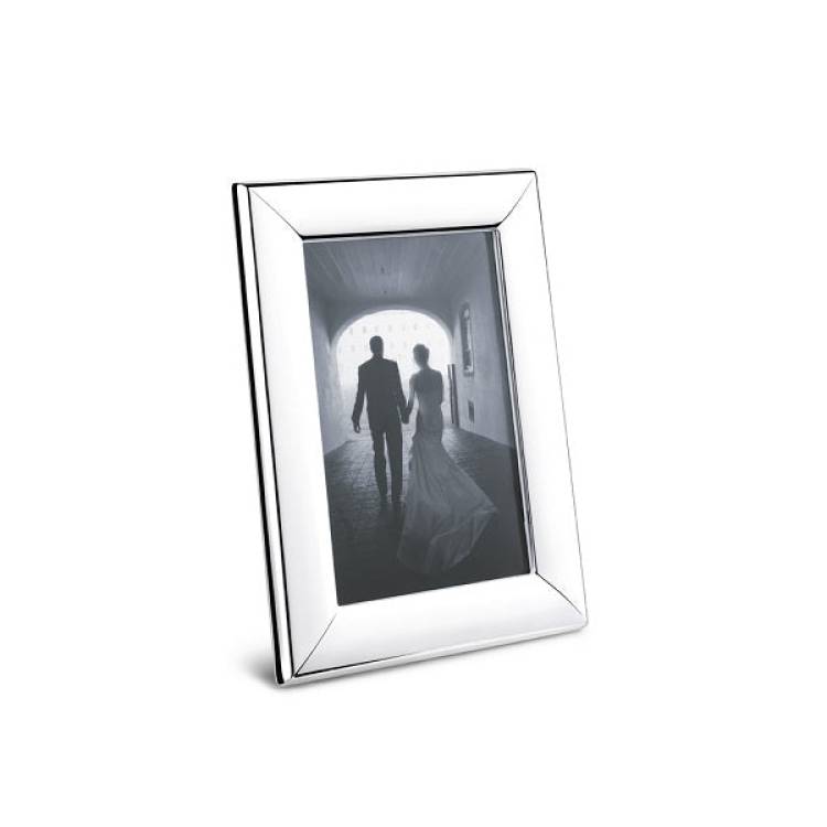 Georg Jensen Modern Stainless Steel Small Picture Frame - Silver