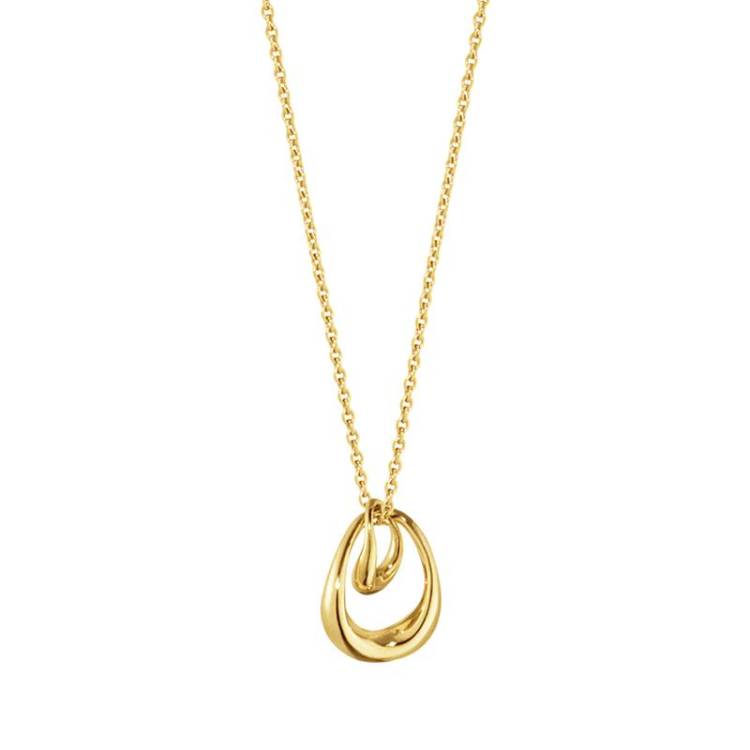 Georg Jensen Offspring 18ct Yellow Gold Necklace - Yellow Gold