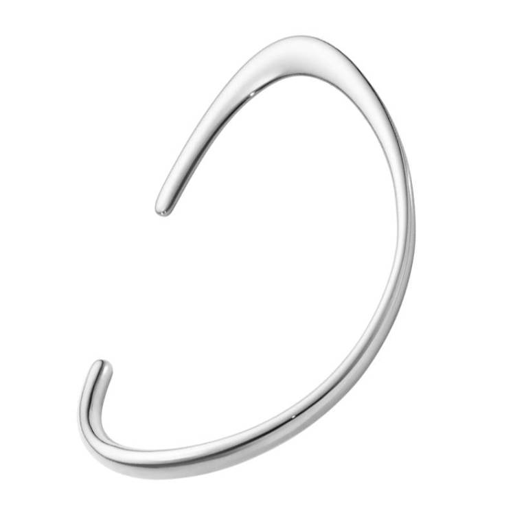 Georg Jensen Offspring Sterling Silver Bangle - L