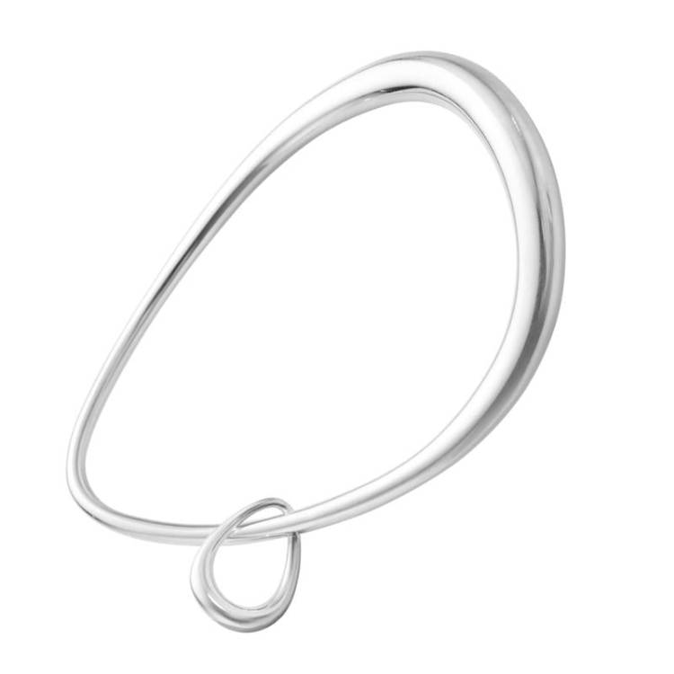 Georg Jensen Offspring Sterling Silver Charm Bangle D - L