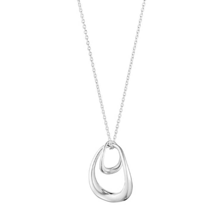 Georg Jensen Offspring Sterling Silver Necklace - TITLE Silver