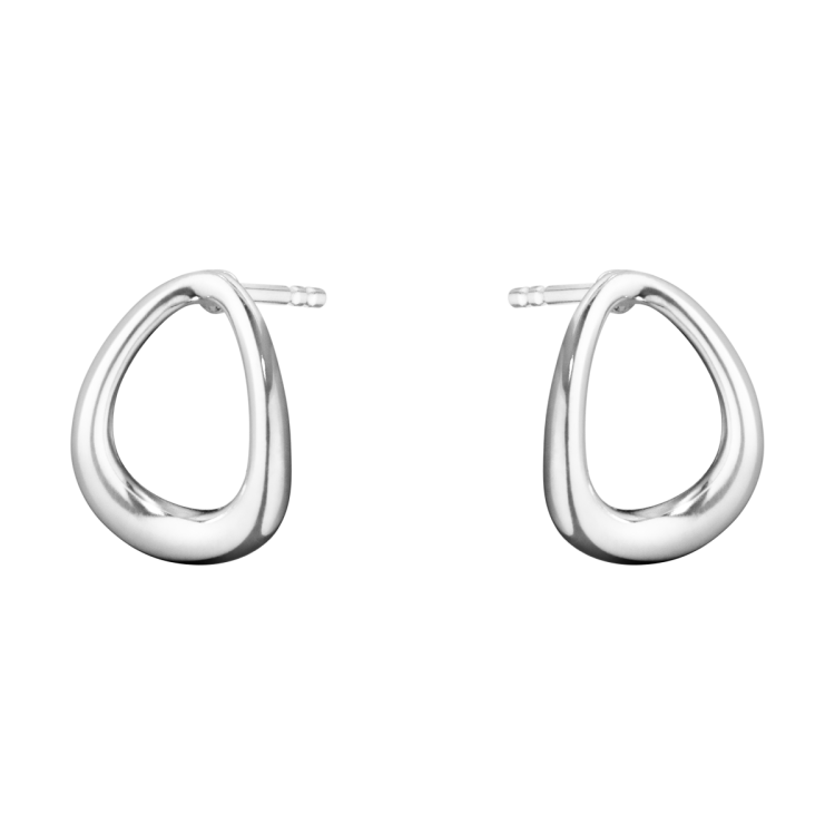 Georg Jensen Offspring Sterling Silver Stud Earrings - TITLE Silver